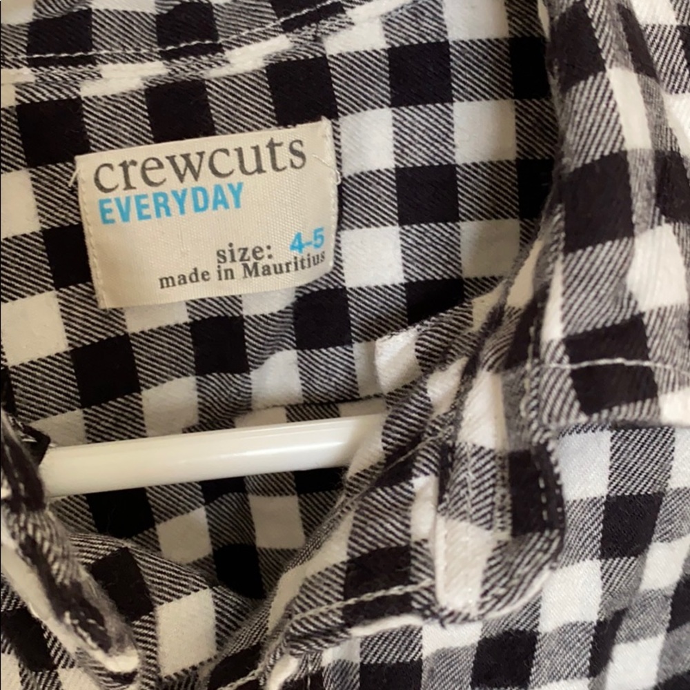B/w checked button down - Picture 2 of 2